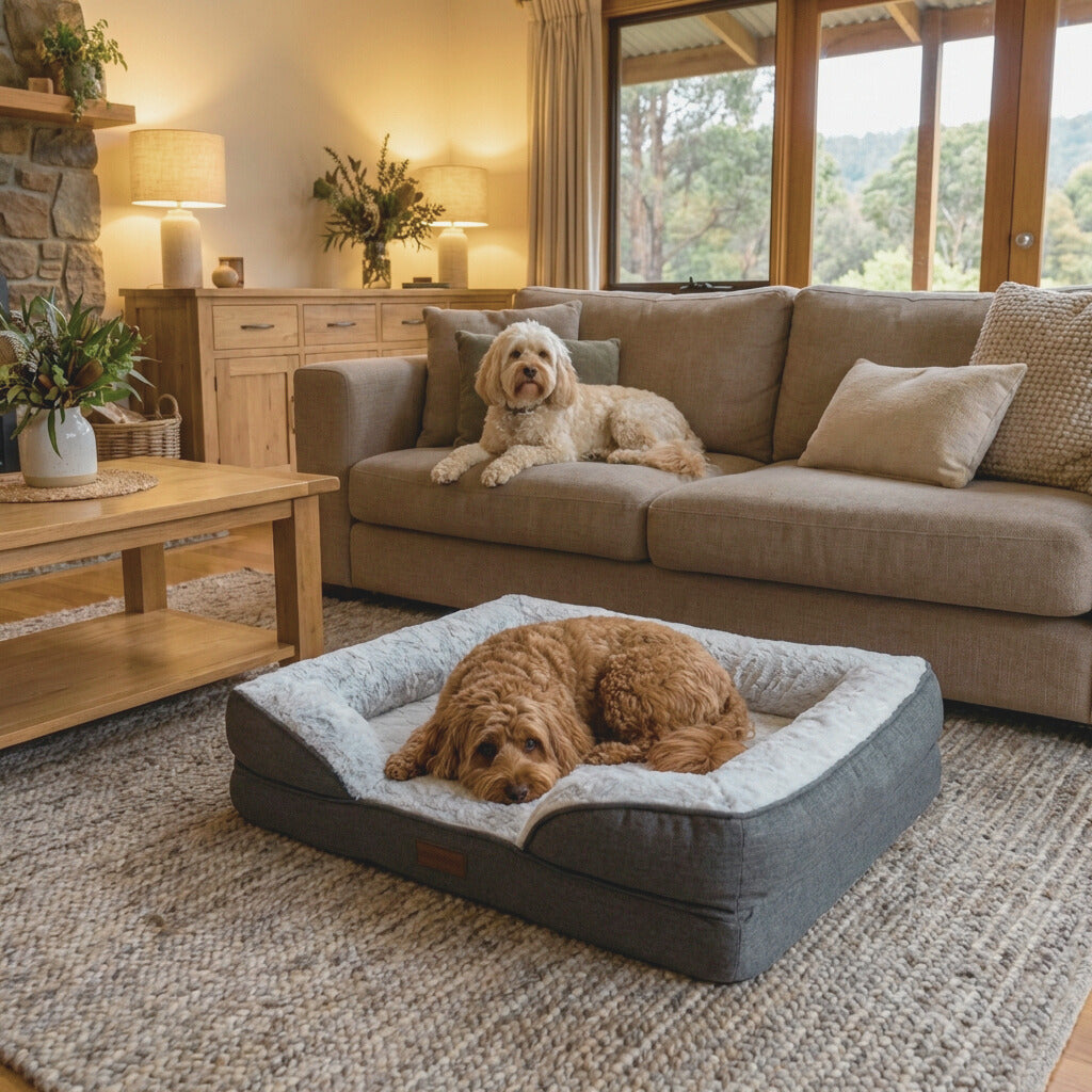 Orthopaedic Memory Foam Dog Bed - Day Dream by Lux Dog Beds